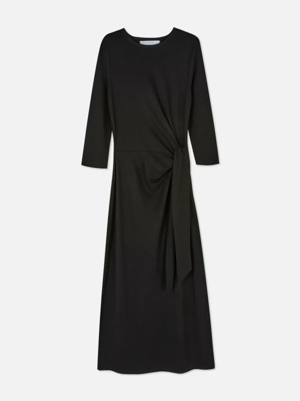 Robe En Jersey à Nouer Sur Le Côté The Edit