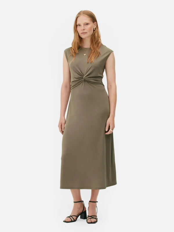 Robe En Jersey à Torsade The Edit