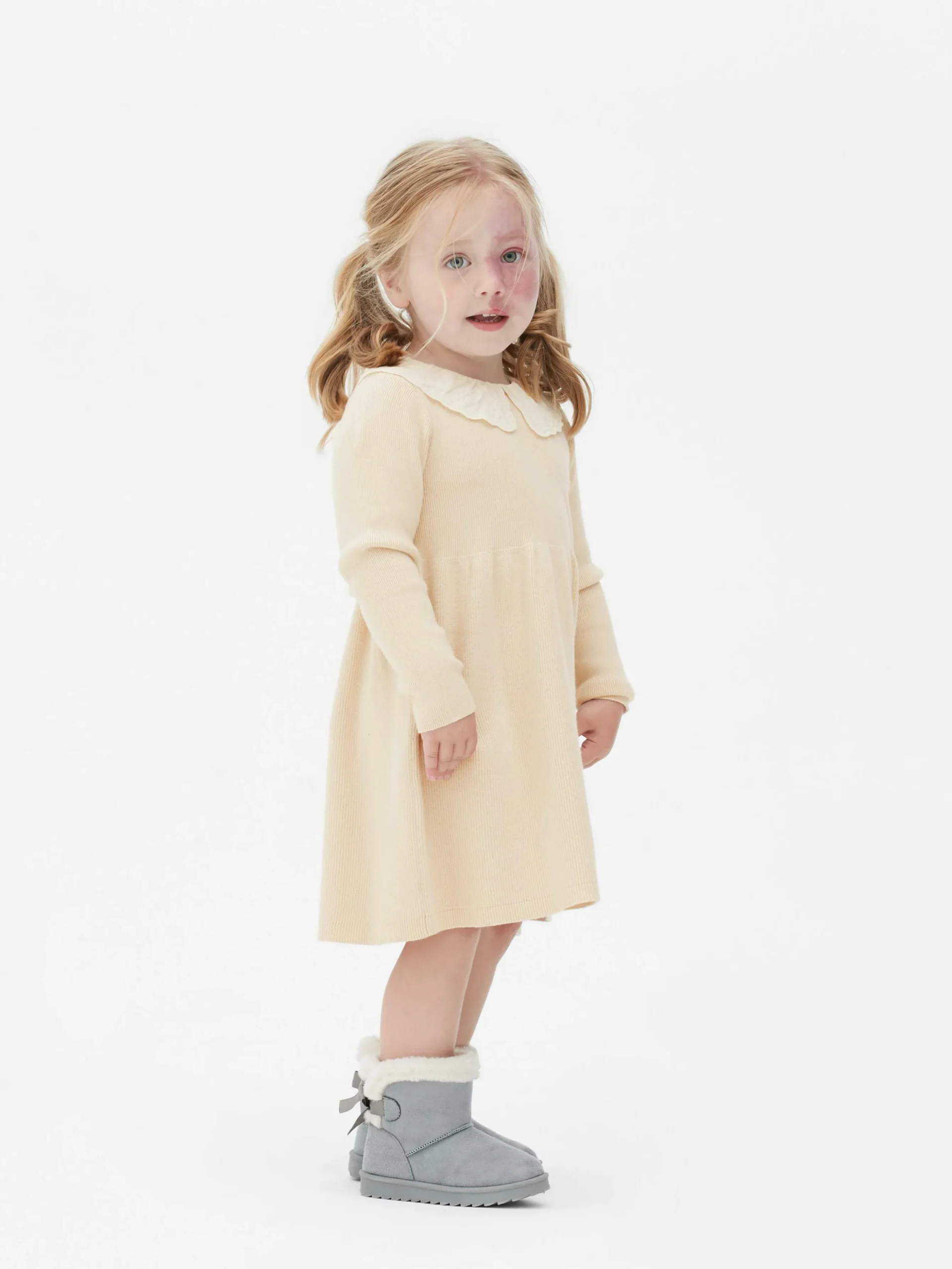 robe_en_maille__col_brod_0.webp Robe En Maille à Col Brodé