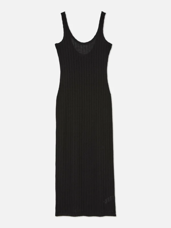 Robe Mi-longue En Crochet