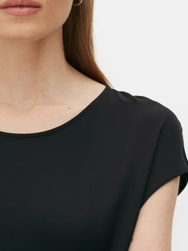 Robe Mi-longue En Satin The Edit