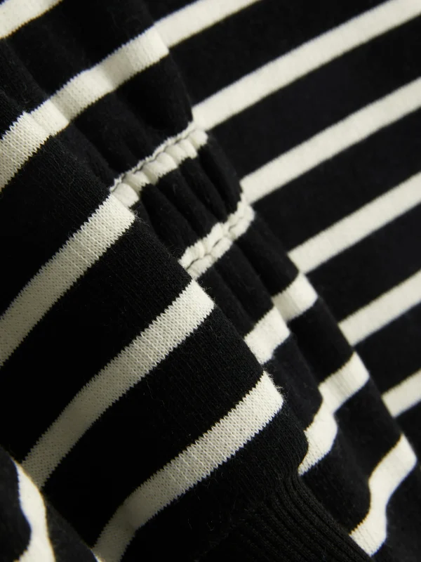 Robe Sweat-shirt à Rayures