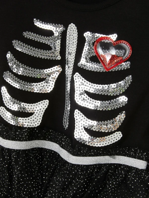 Robe Tutu Squelette Halloween