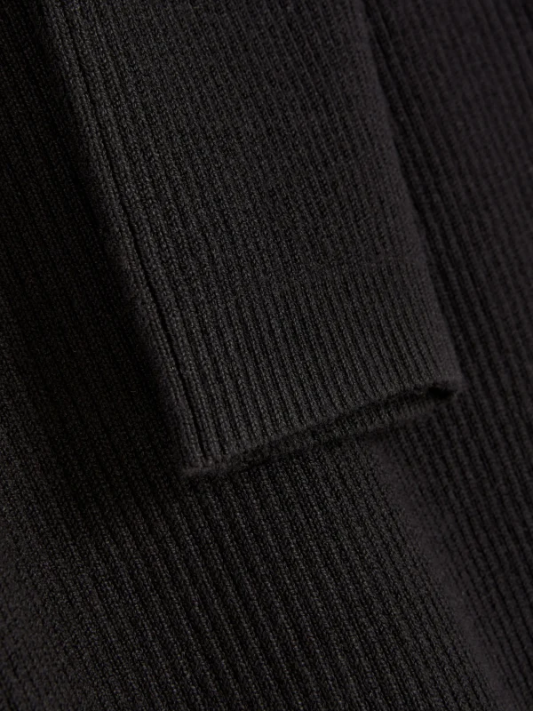 Robe-pull à Col Ras-du-cou Et Manches Longues