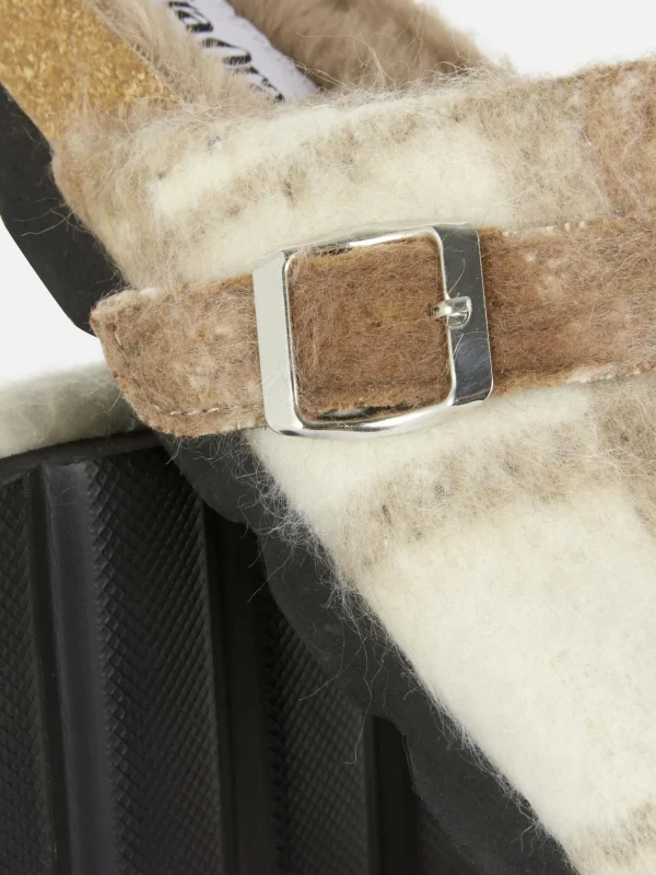 Sabots Mules Doublés De Fausse Fourrure Rita Ora