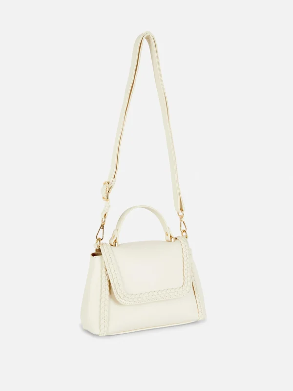 Sac à Bandoulière à Détails Tressés