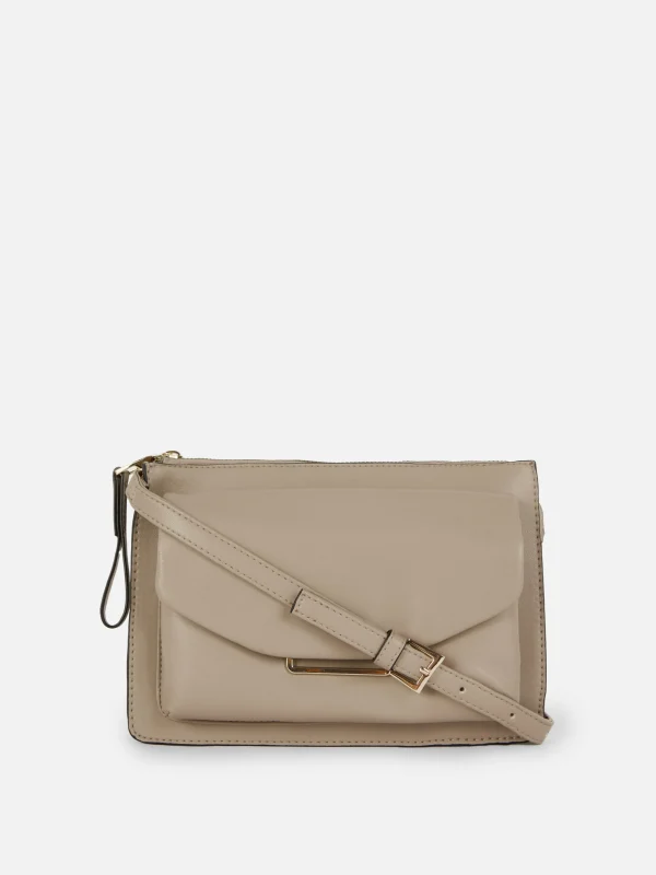 Sac à Bandoulière En Simili Cuir