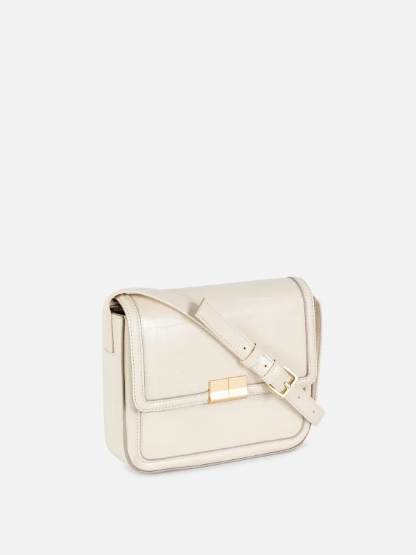 Sac à Bandoulière Imitation Croco