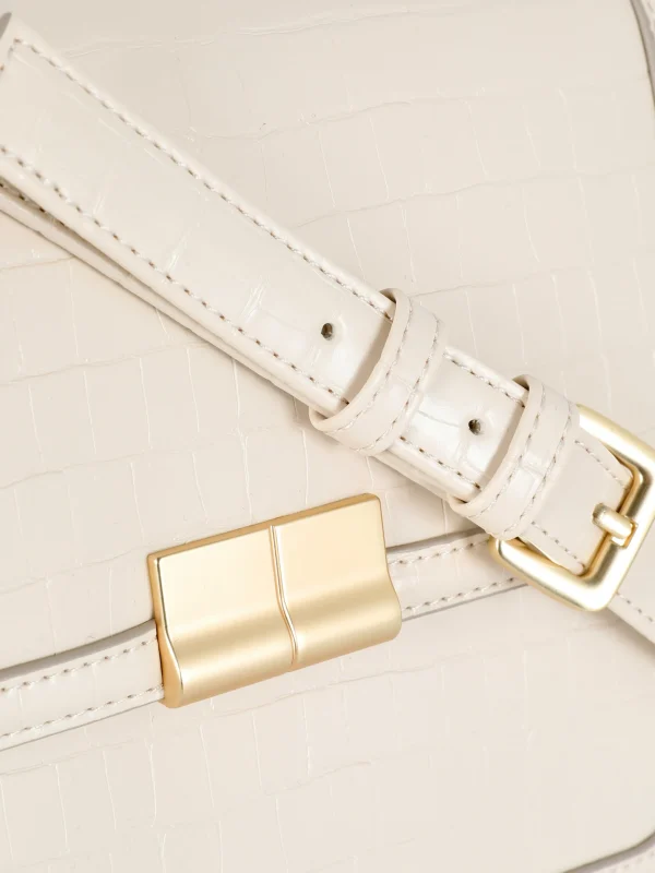 Sac à Bandoulière Imitation Croco