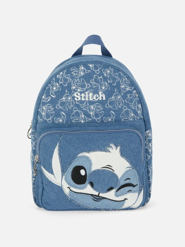 Sac à Dos En Denim Disney Stitch