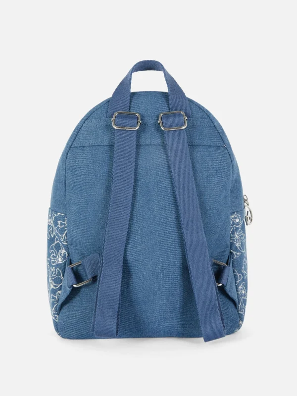 Sac à Dos En Denim Disney Stitch