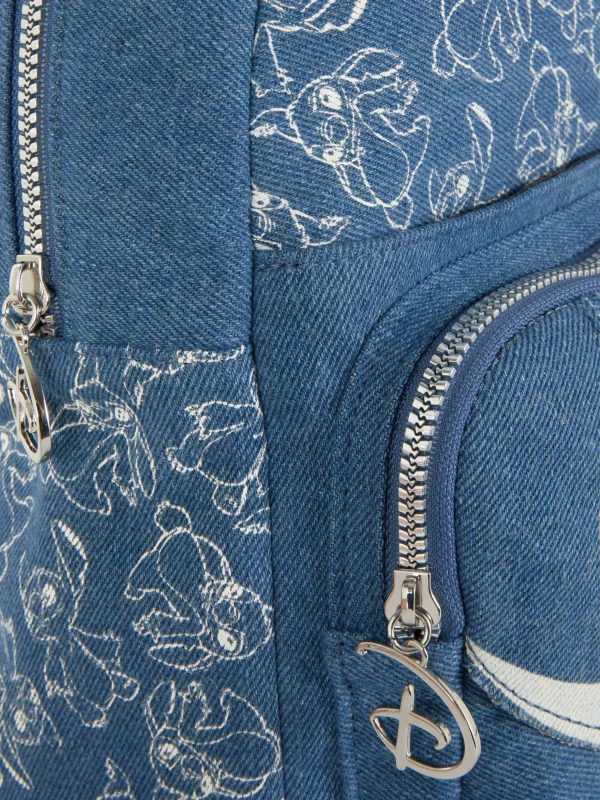 Sac à Dos En Denim Disney Stitch