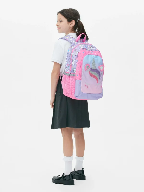 Sac à Dos Pour L'école Licorne 3D