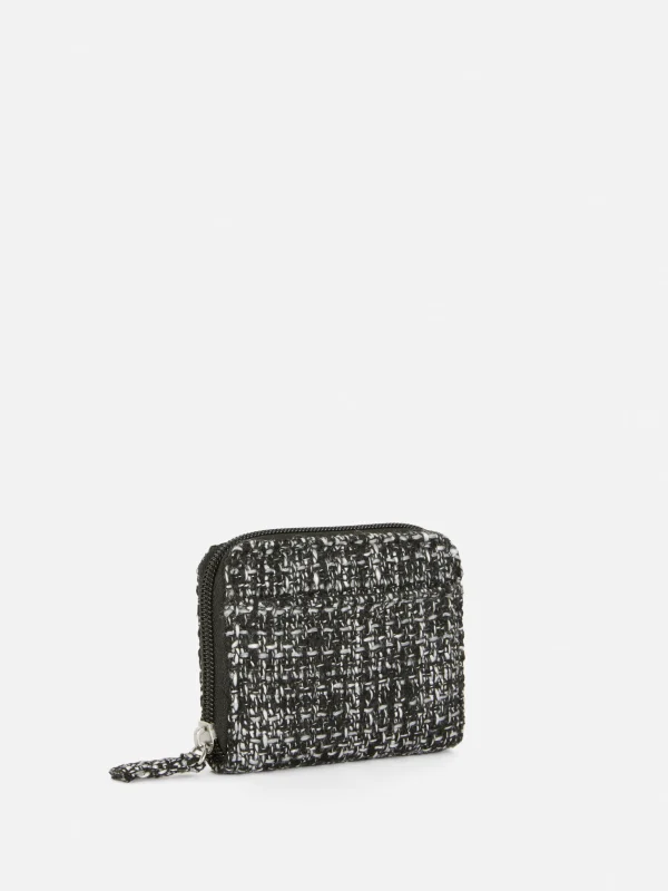 Sac à Main Zippé à Texture Bouclée