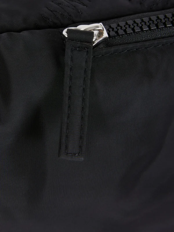 Sac Banane à Motif Losange Cousu