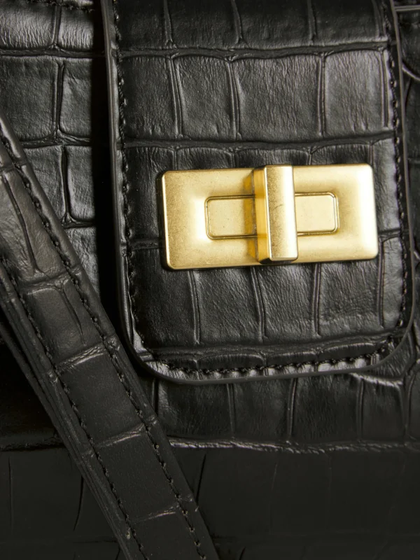 Sac Bandoulière Imitation Croco