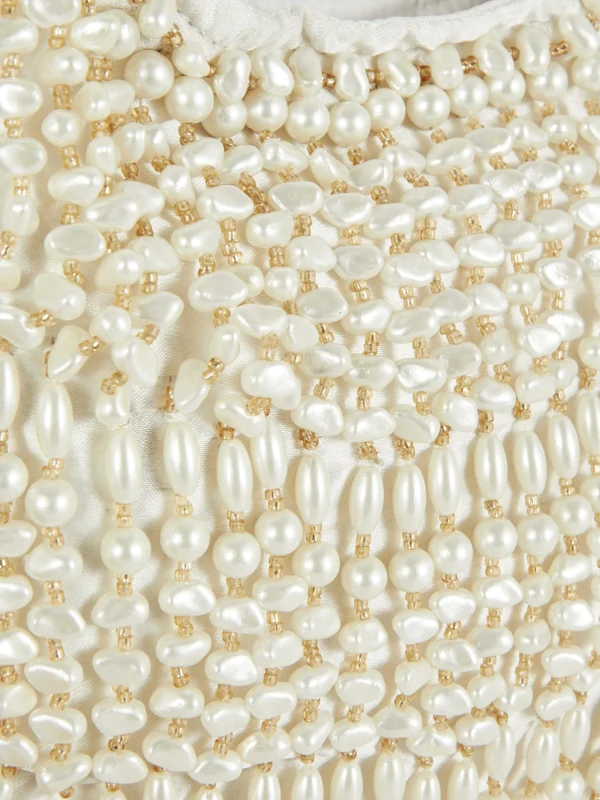 Sac Bandoulière Orné De Fausses Perles