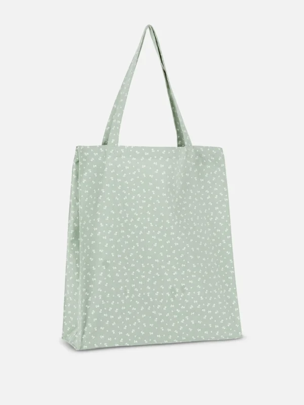 Sac Cabas En Toile De Coton à Motif Floral