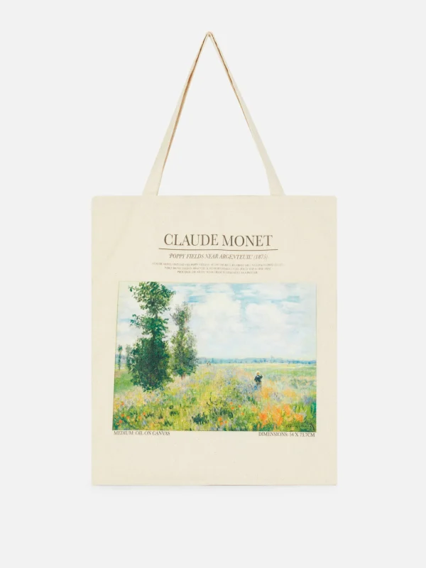 Sac En Toile Claude Monet