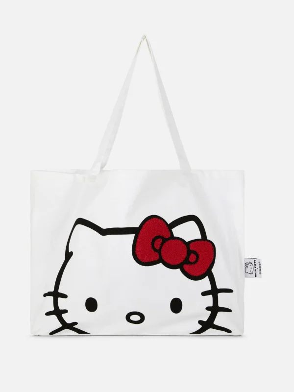 Sac En Toile Hello Kitty