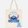 Sac Fourre-tout à Initiale Disney Stitch