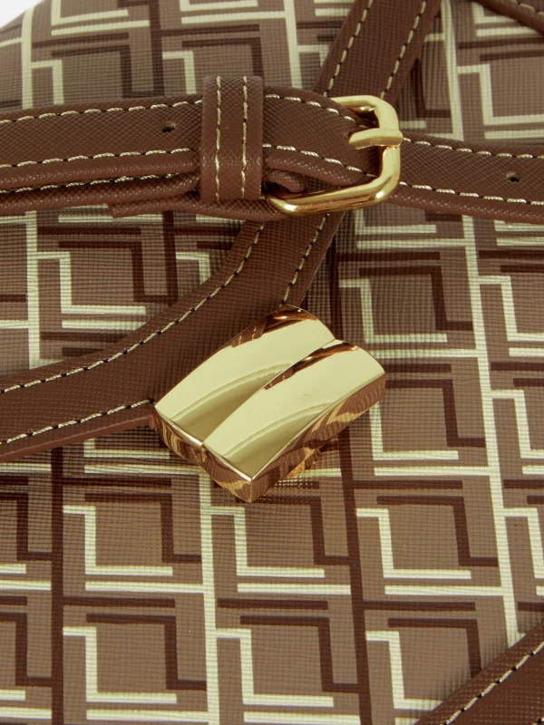 Sacoche Graphique à Monogramme