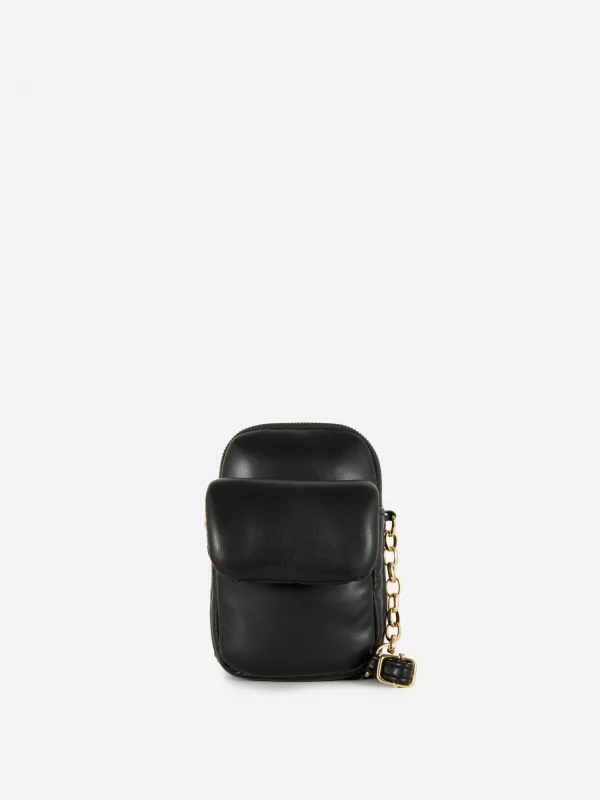 Sacoche Pour Téléphone En Simili Cuir Rembourré