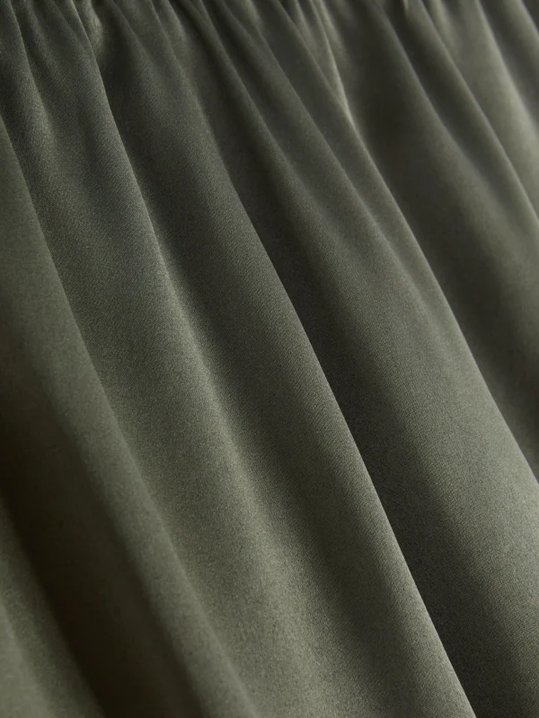 Short De Pyjama En Satin Avec Finitions En Dentelle