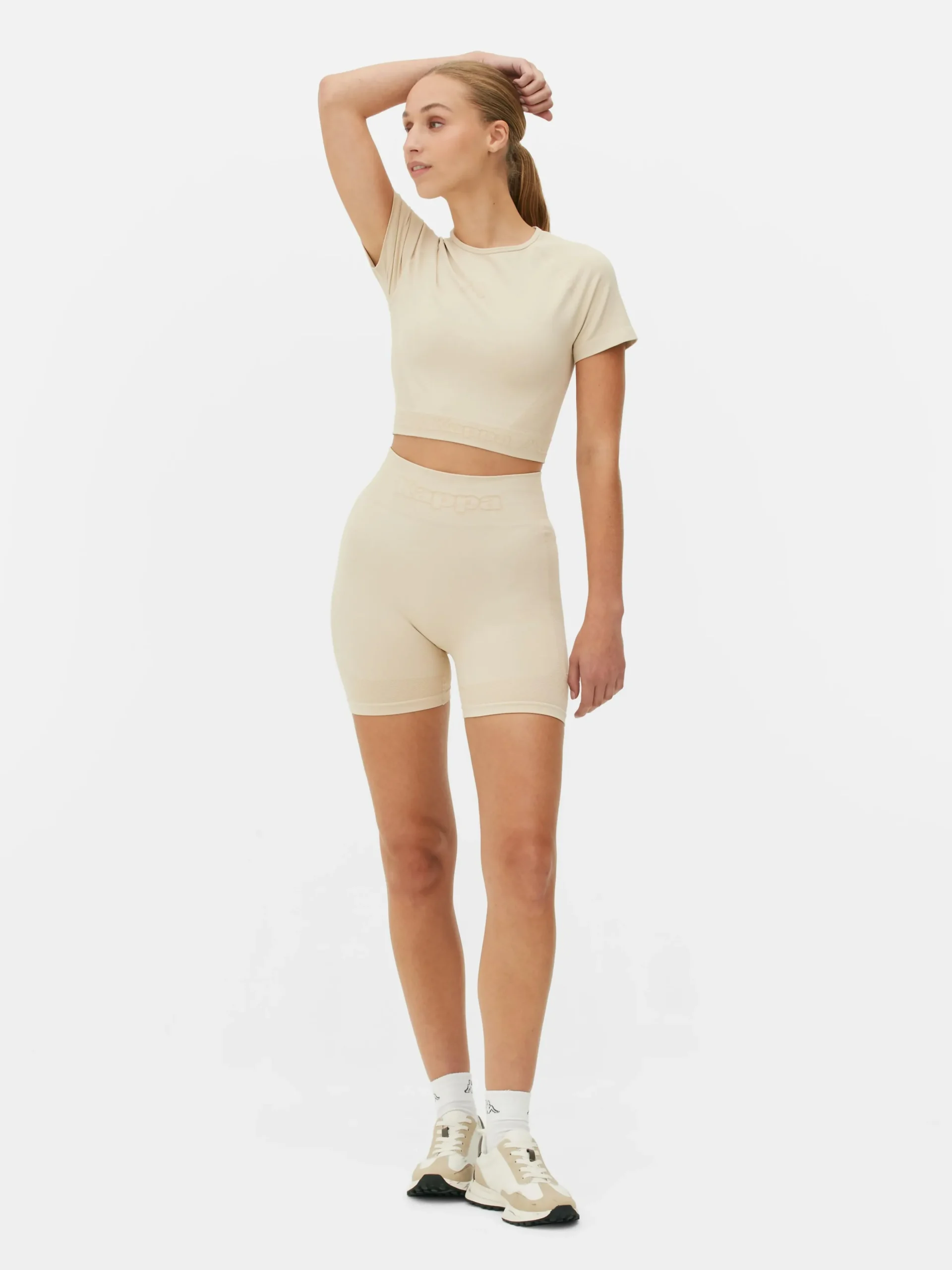 short_de_yoga_sans_coutur_0.webp Short De Yoga Sans Couture à Coordonner Kappa X Primark