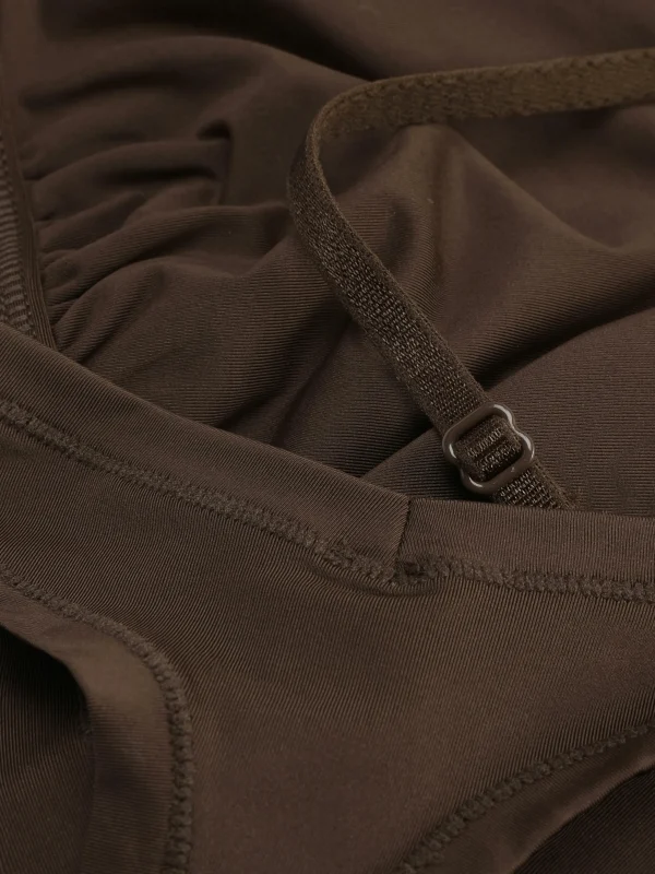 Soutien-gorge Triangle Et String En Microfibre