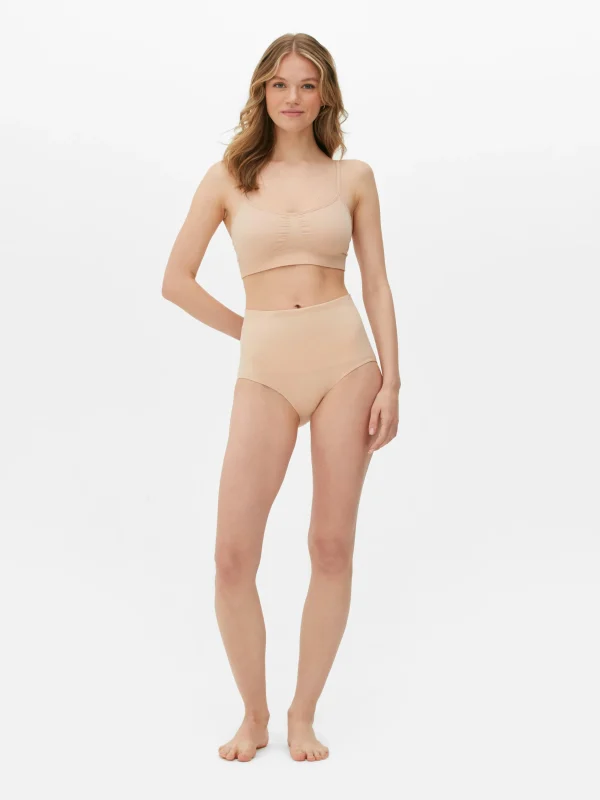 String Gainant à Taille Haute Sans Couture