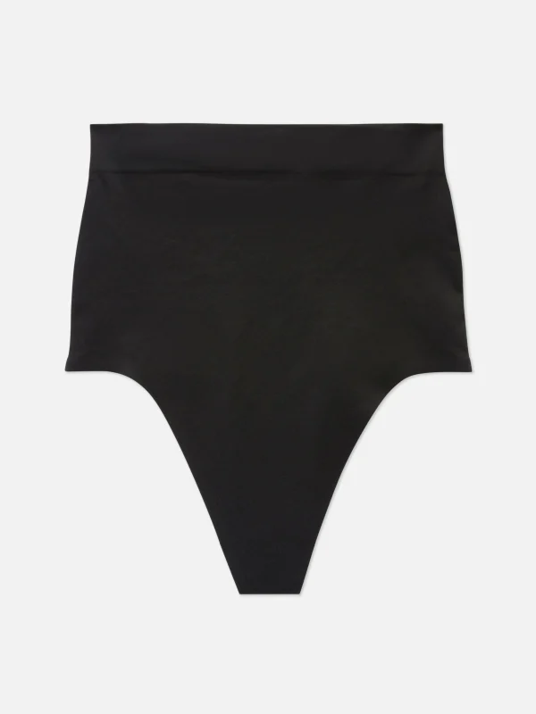 String Gainant à Taille Haute Sans Couture