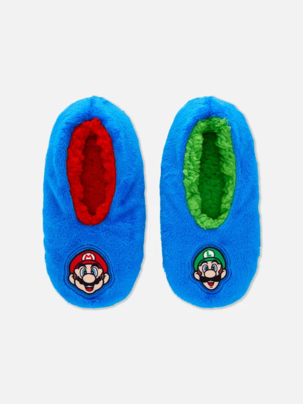 Super Mario Bros. Chaussons Bas
