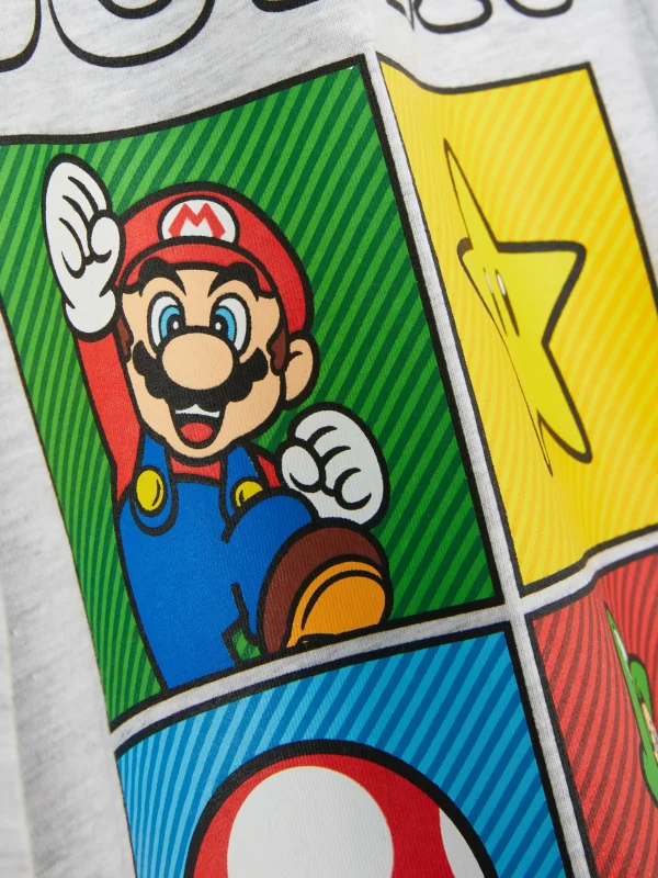 Super Mario Bros. T-shirt à Manches Longues