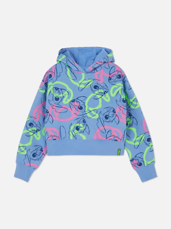 Sweat à Capuche à Imprimé Disney Lilo & Stitch