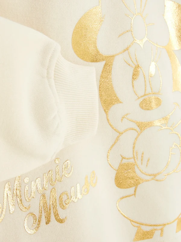 Sweat à Capuche Avec Oreilles Disney Minnie Mouse
