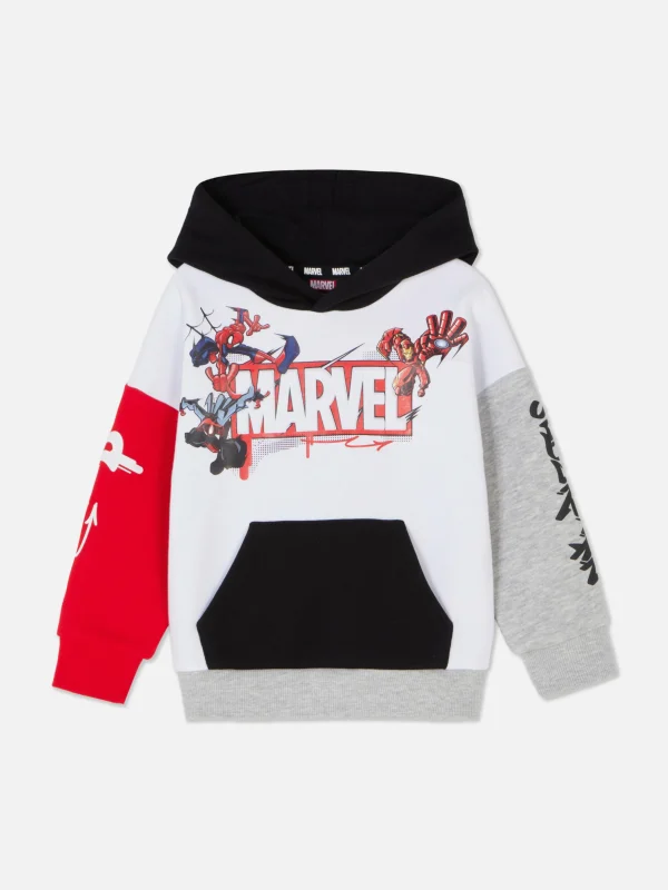 Sweat à Capuche Color Block Marvel Avengers