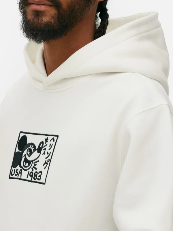 Sweat à Capuche Disney Mickey Mouse X Keith Haring