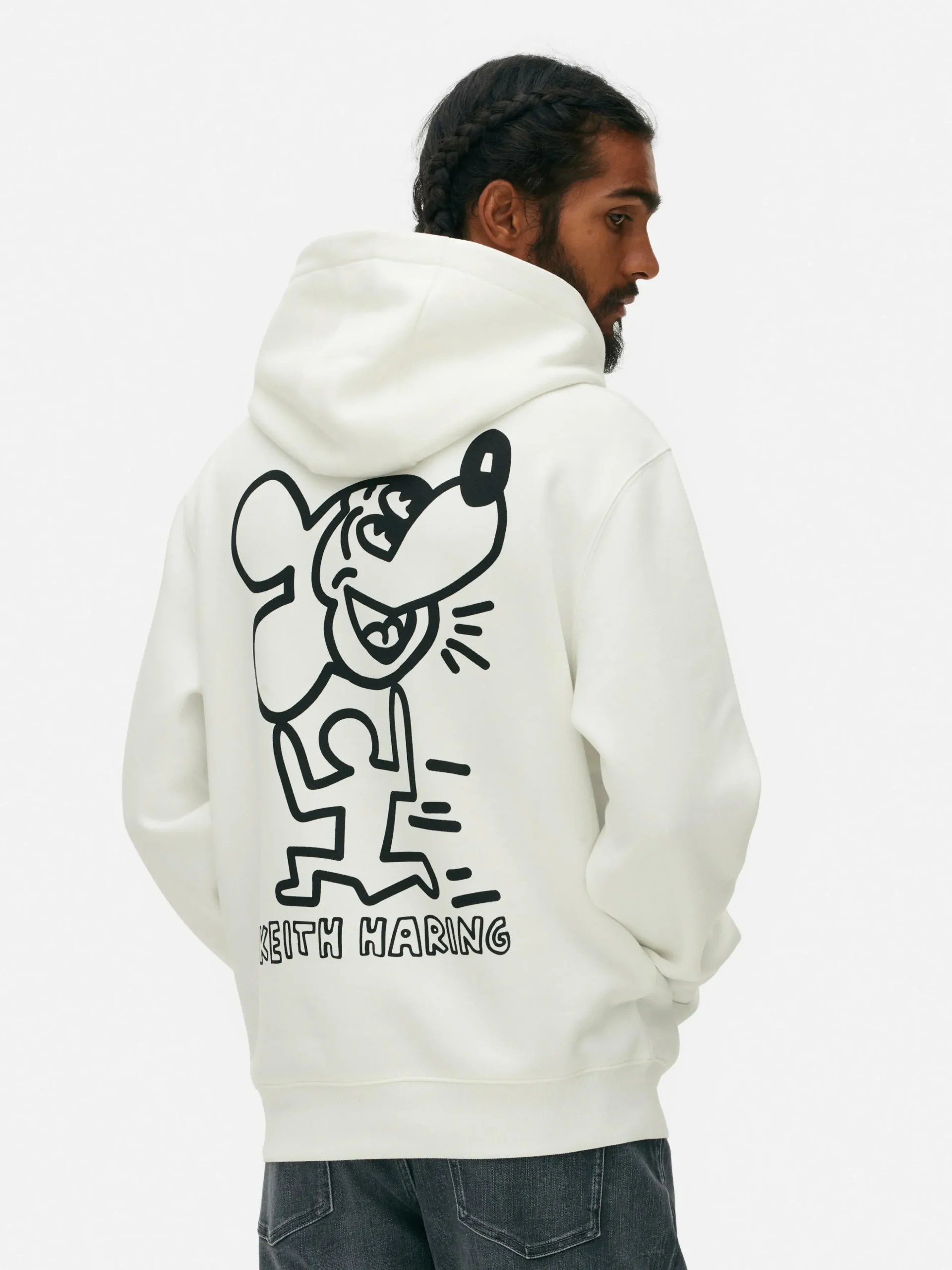sweat__capuche_disney_mic_3.webp Sweat à Capuche Disney Mickey Mouse X Keith Haring