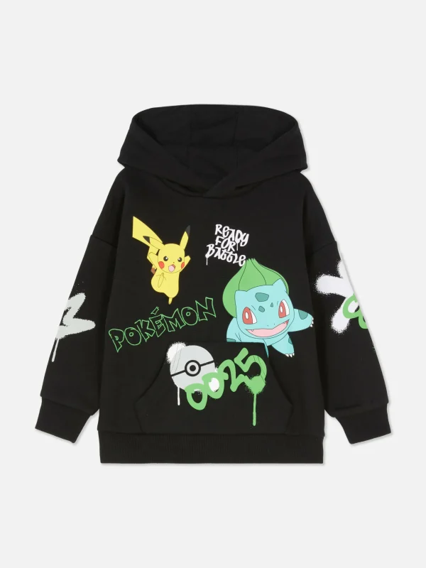 Sweat à Capuche Graphique Pokémon à Coordonner