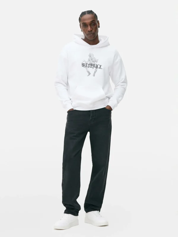 Sweat à Capuche Graphique Personnage Beetlejuice