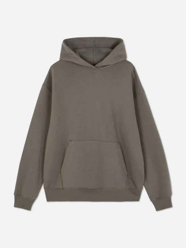 Sweat à Capuche Oversize En Jersey