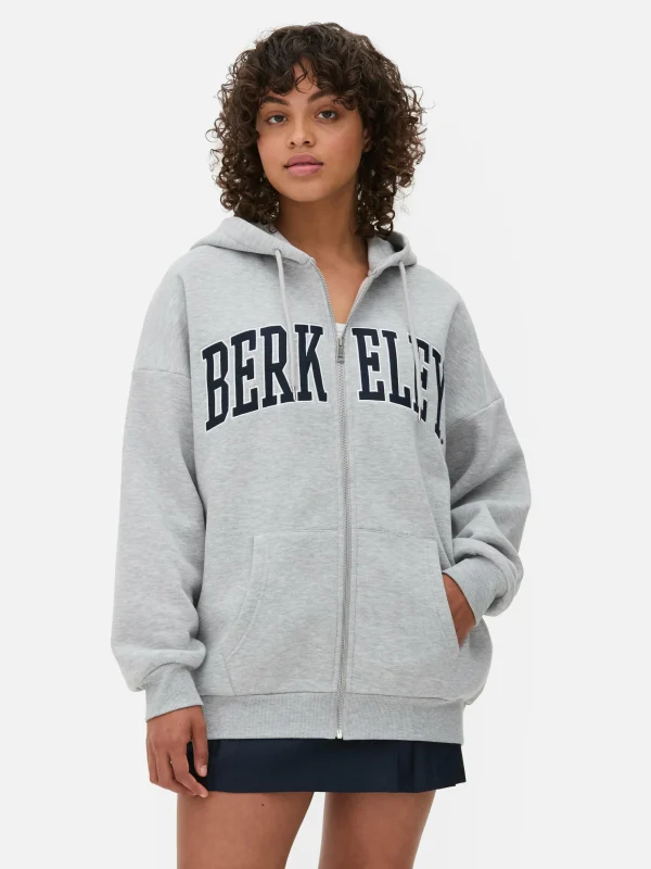 Sweat à Capuche Zippé Berkeley à Coordonner