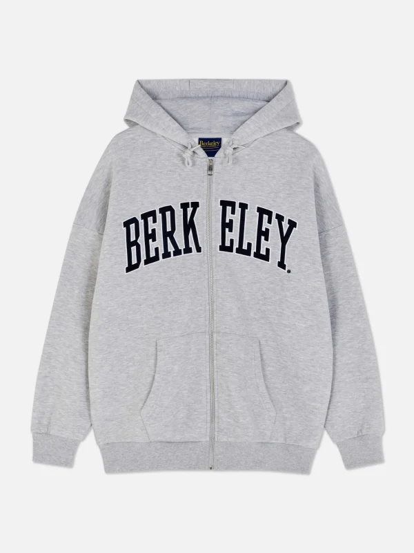 Sweat à Capuche Zippé Berkeley à Coordonner