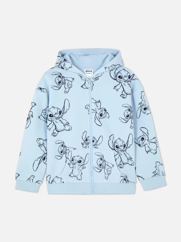 Sweat à Capuche Zippé Disney Lilo & Stitch