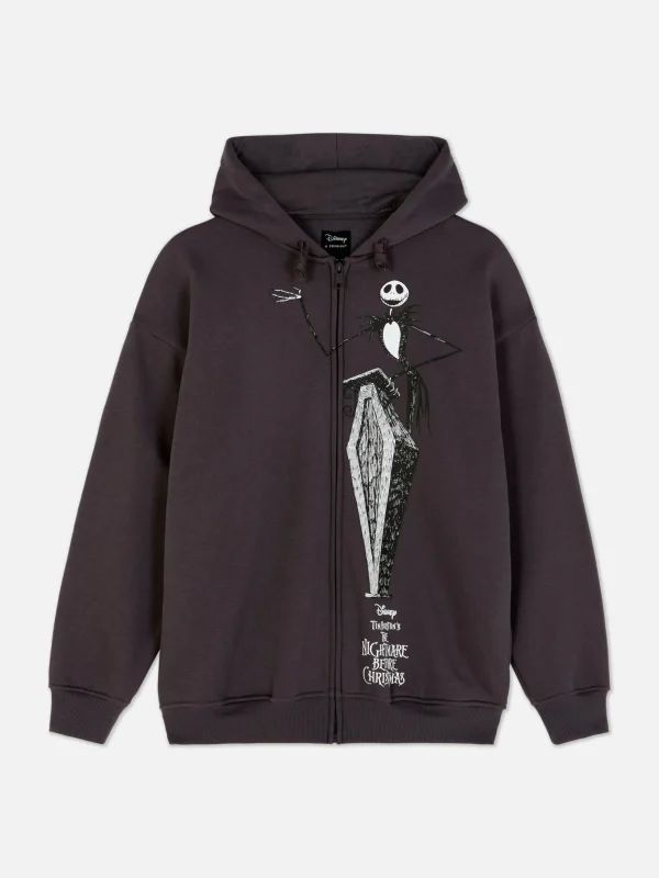 Sweat à Capuche Zippé Disney L'Étrange Noël De Monsieur Jack De Tim Burton