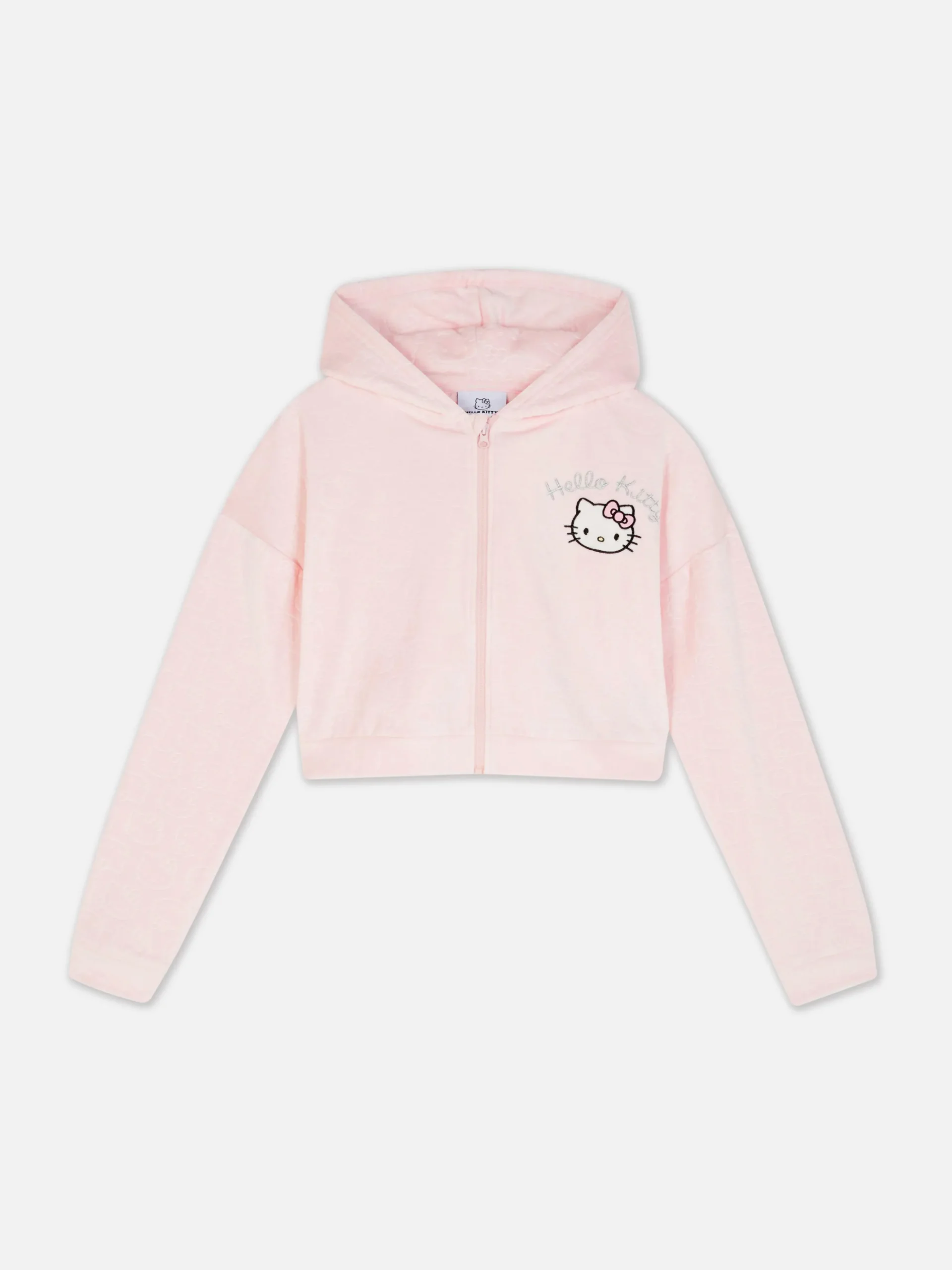 sweat__capuche_zipp_en_ve_4.webp Sweat à Capuche Zippé En Velours à Coordonner Hello Kitty