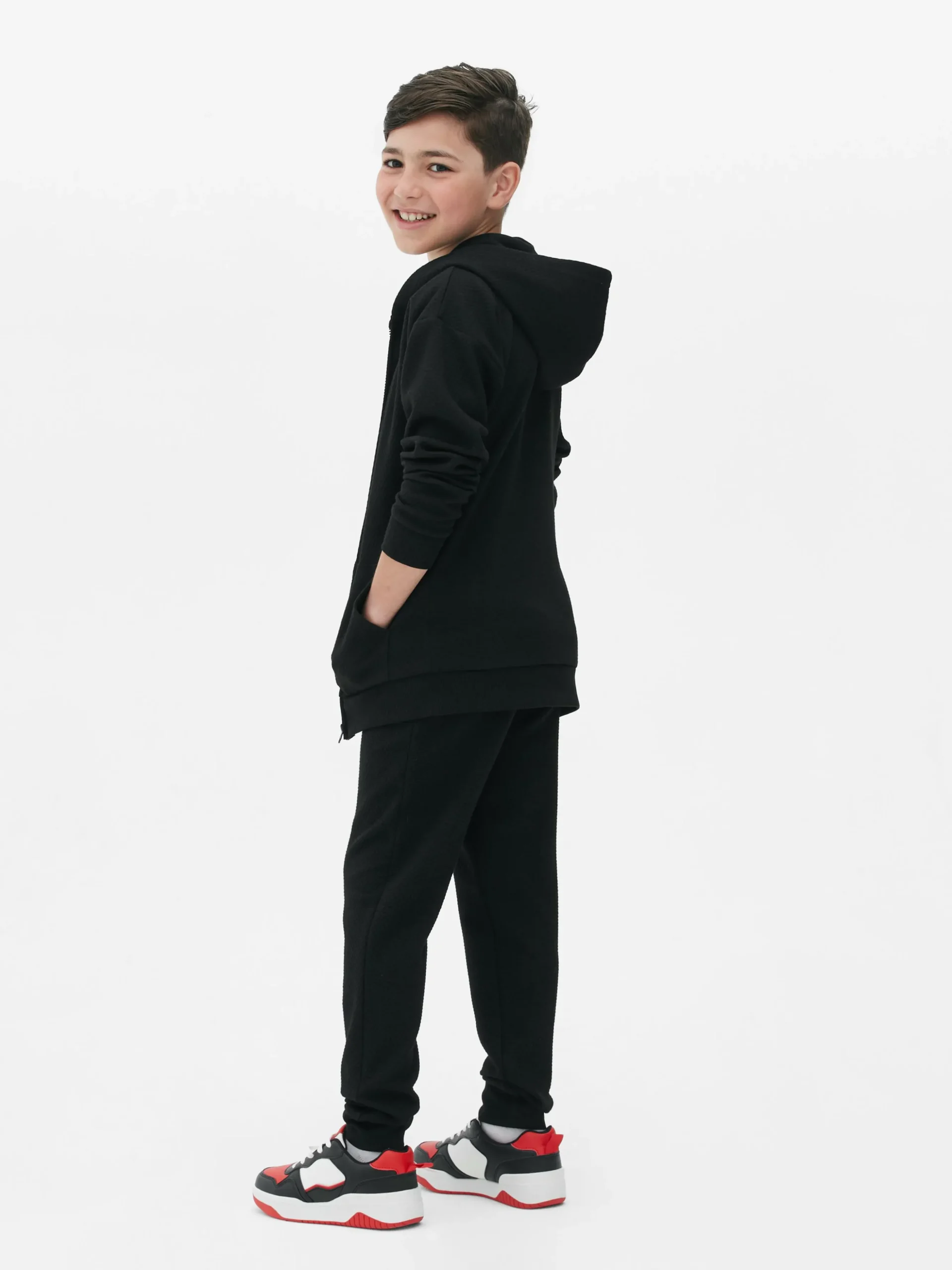 sweat__capuche_zipp_textu_1.webp Sweat à Capuche Zippé Texturé Ado