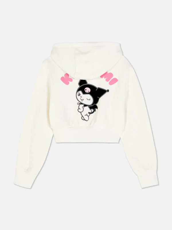 Sweat Zippé à Capuche Hello Kitty Kuromi
