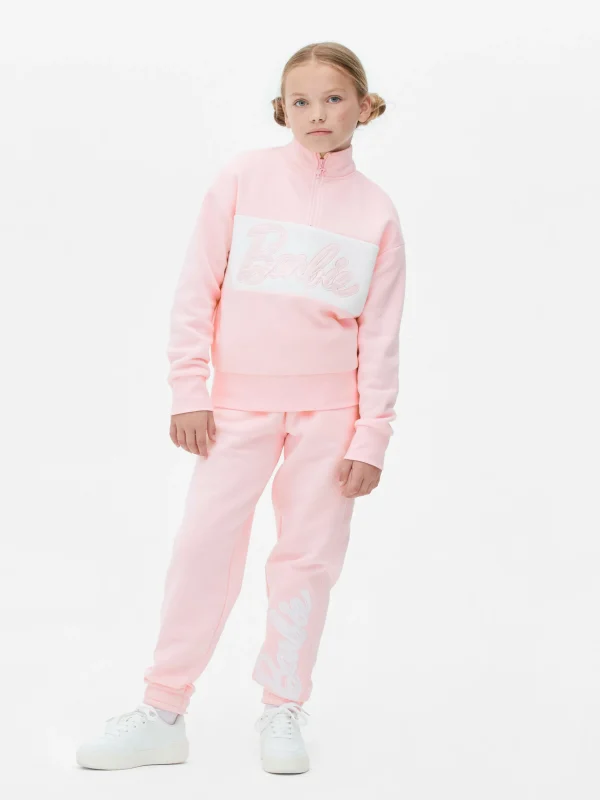 Sweat-shirt à Col Cheminée Barbie à Coordonner